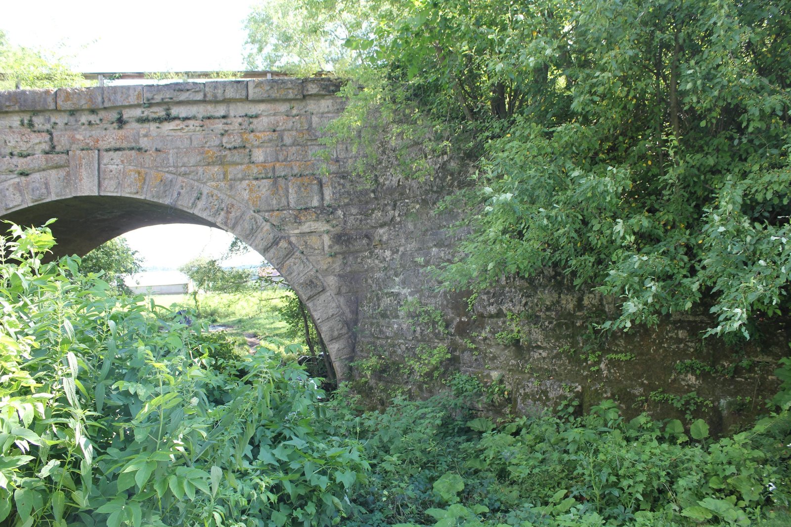 West abutment